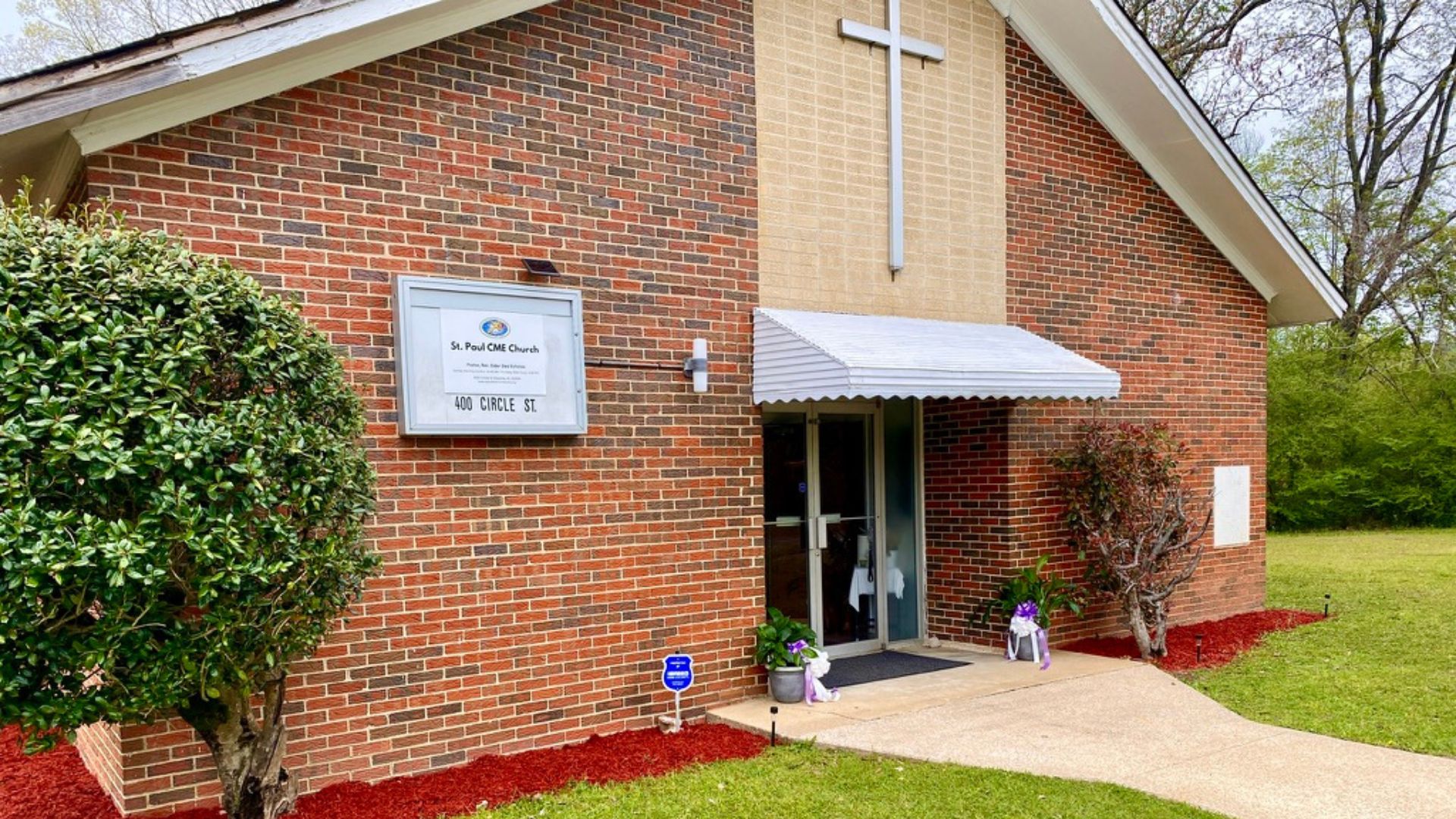 St. Paul CME Church in Docena, Alabama